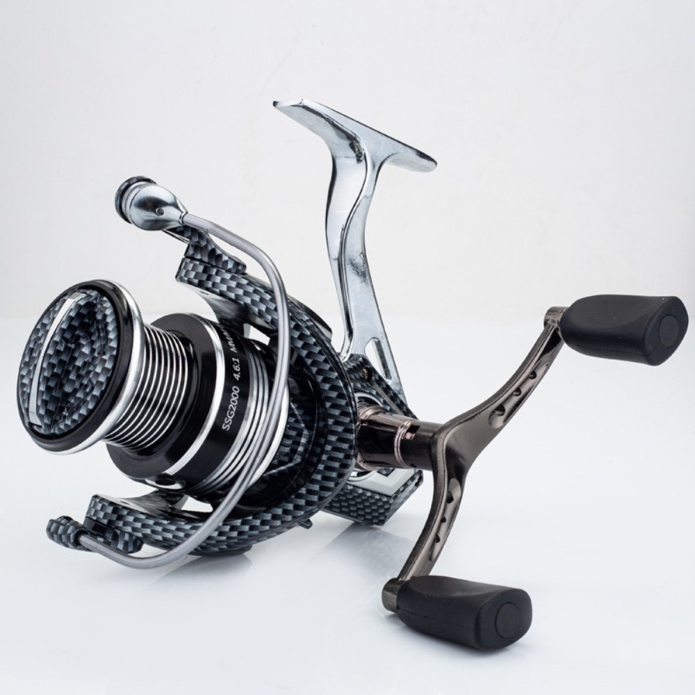 Trolling Reel - Double Reel Fishing Reel Handle Ergonomic
