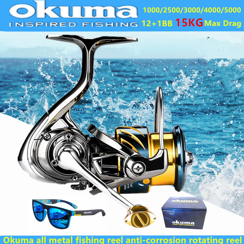 Okuma All Metal Fishing Reel 1 - огляд і ціна Surf Reel