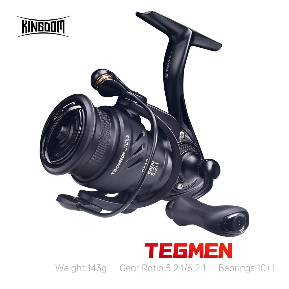 Kingdom Tegmen 5.2:1 6.2:1 143 - огляд і ціна Surf Reel