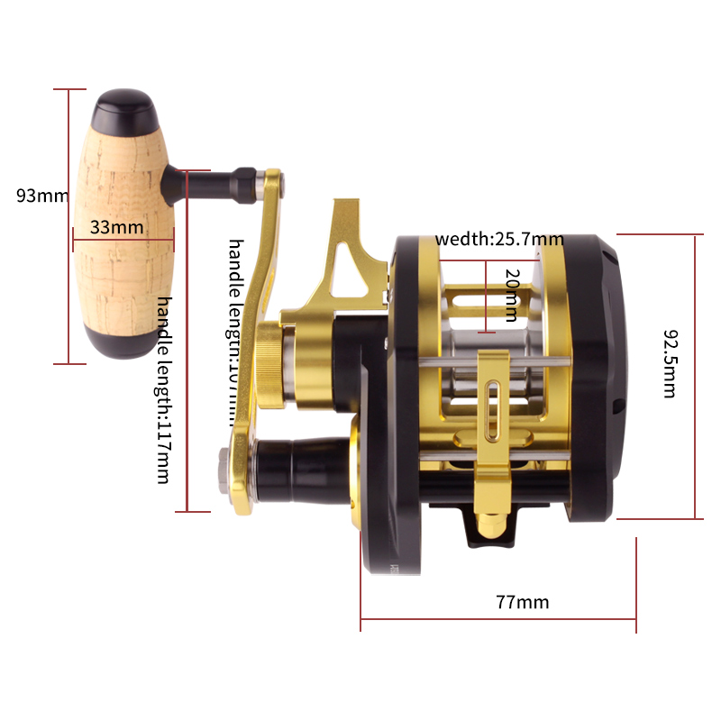 Umi New Slow Jigging Drum Whee - огляд і ціна Trolling Reel