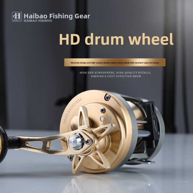 HD300Metal Sea Fishing Slow Re - огляд і ціна Ice Fishing Reel