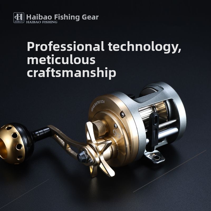 HD300Metal Sea Fishing Slow Re - огляд і ціна Ice Fishing Reel