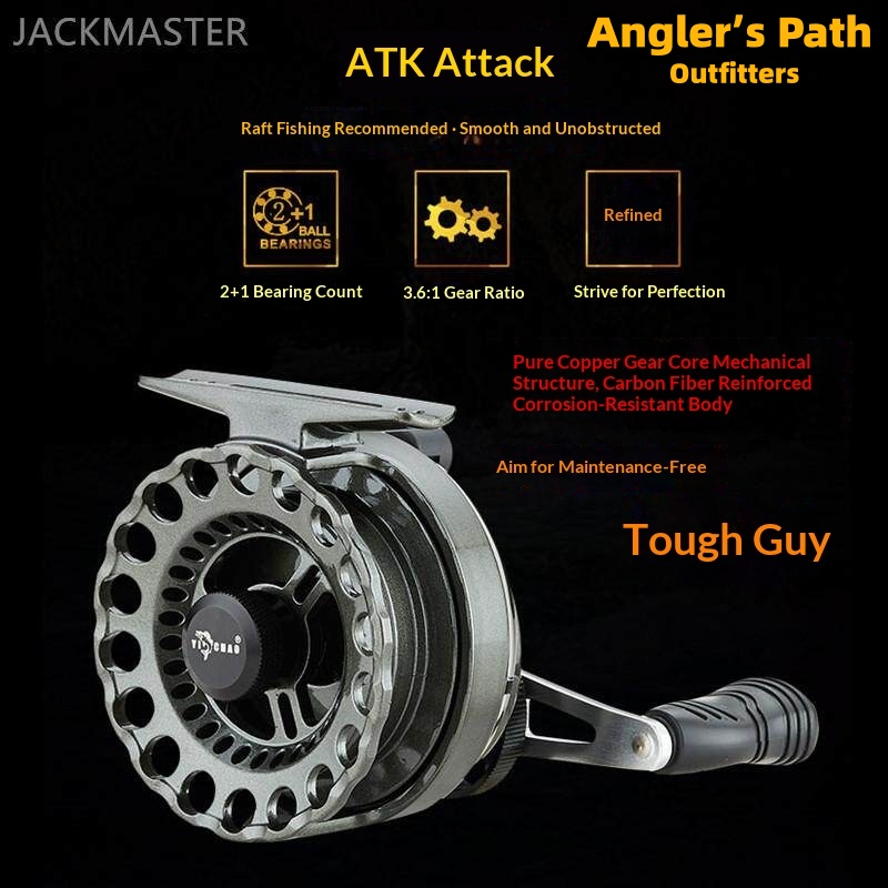 YI CHAO Atk Raft Fishing Reel  - огляд і ціна Ice Fishing Reel