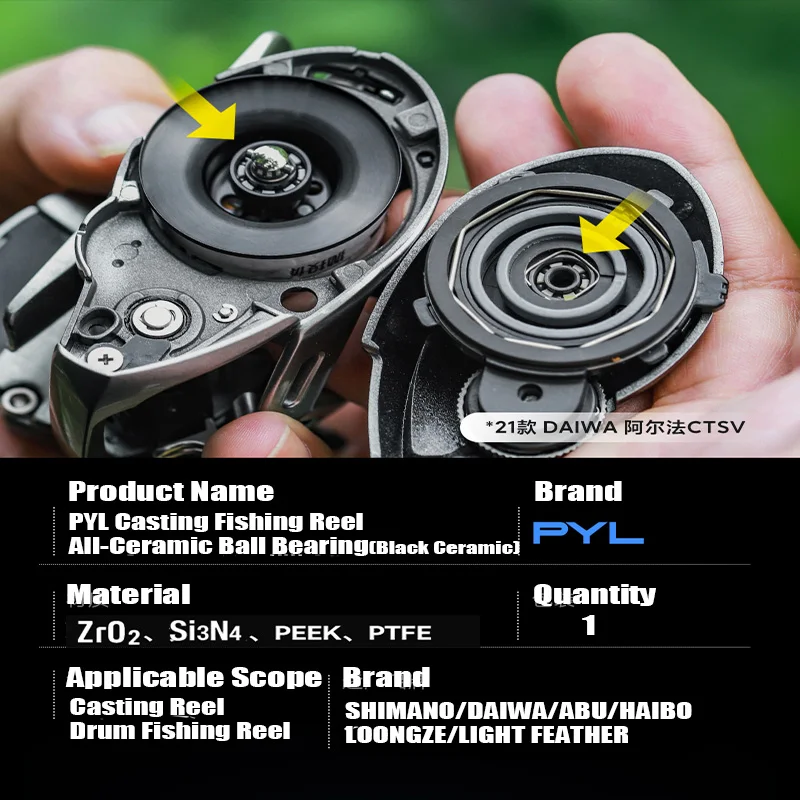 PYL Cast Fishing Reel, all-cer - огляд і ціна Conventional Reel