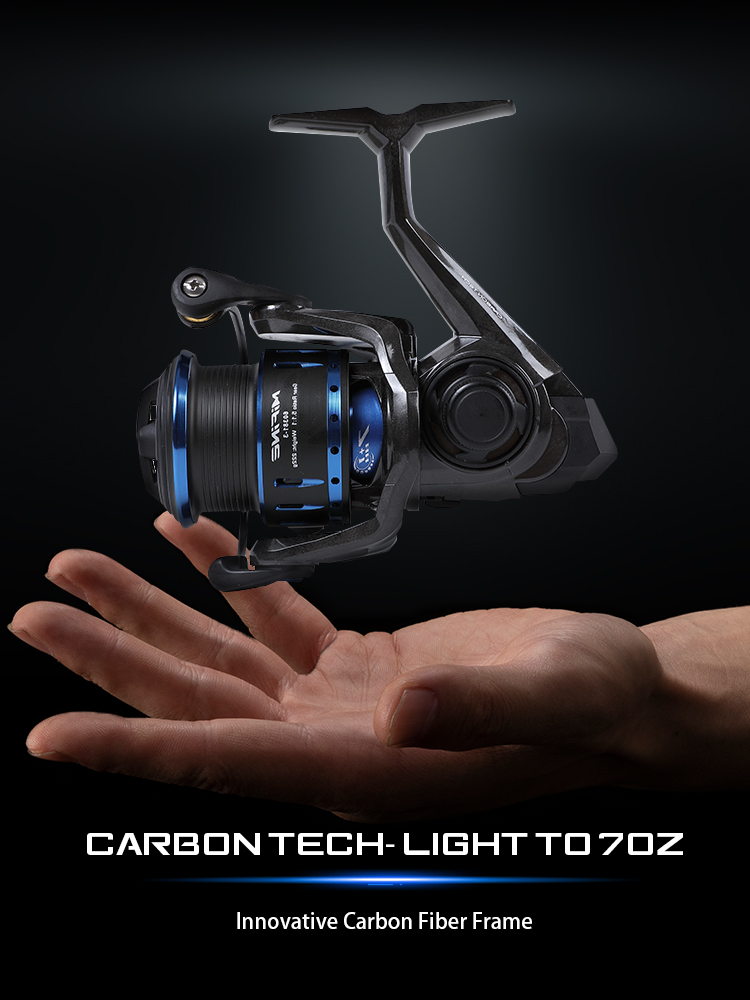 MIFINE Carbon Tech Lightweight - огляд і ціна Trolling Reel