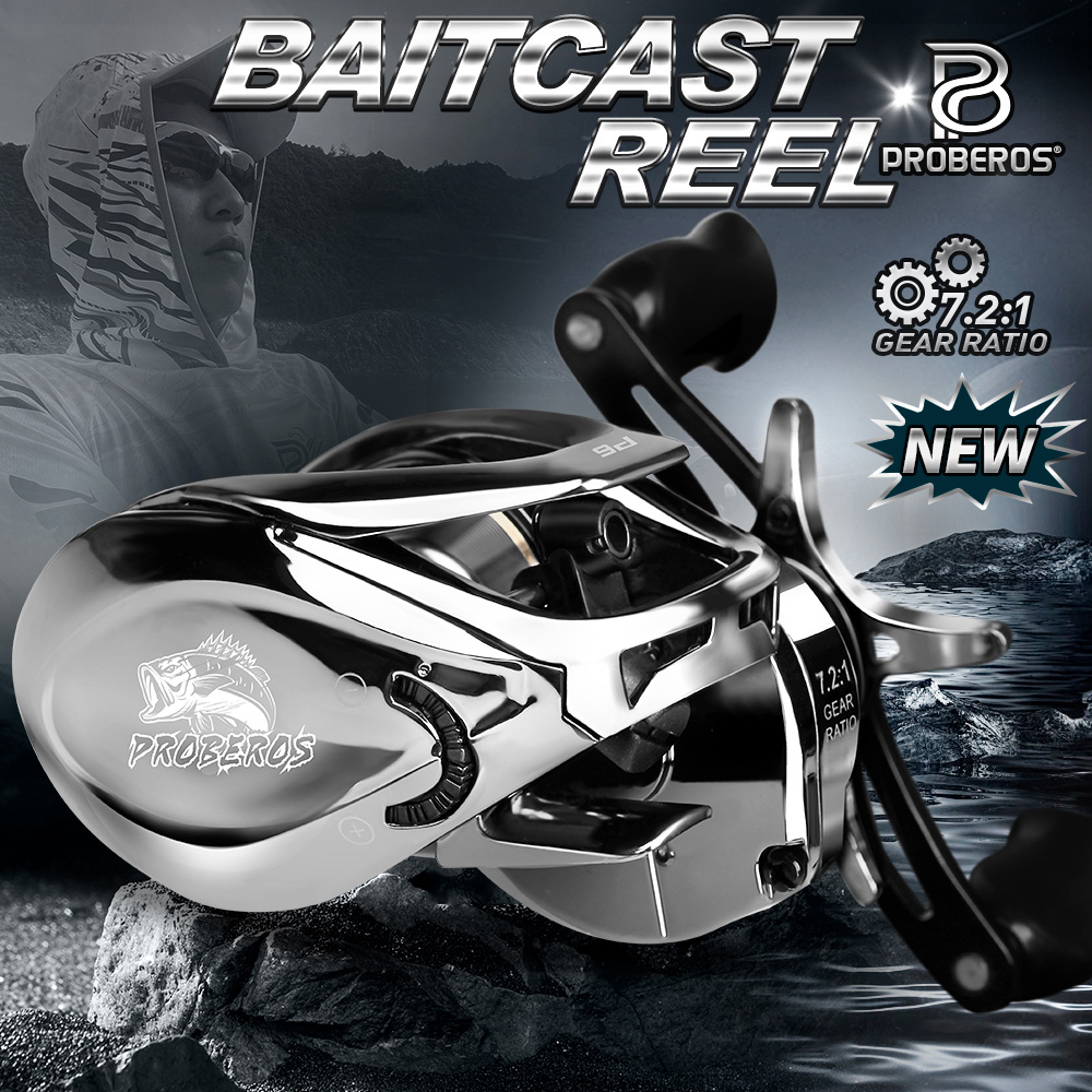 PROBEROS Baitcaster Reels - UV - огляд і ціна Spincast Reel