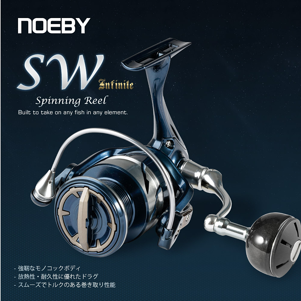 Noeby Spinning Fishing Reel 25 - огляд і ціна Surf Reel