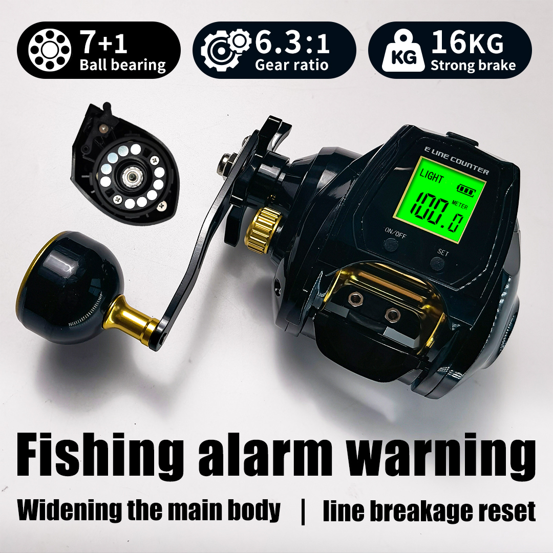 16-Kilogram Braking Force, 6.3 - огляд і ціна Trolling Reel