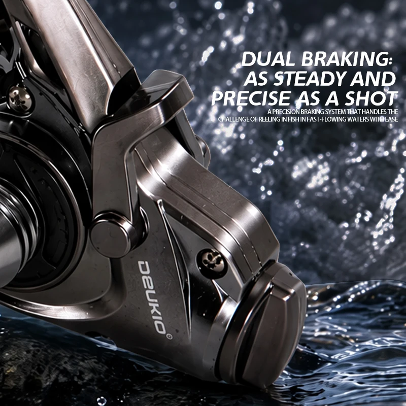 DEUKIO Compact Spinning Reel D - огляд і ціна Trolling Reel